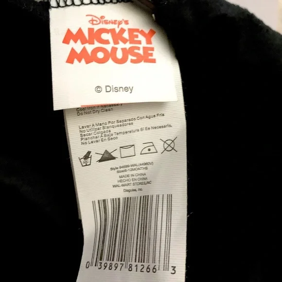 MICKEY MOUSE JUMPSUIT COSTUME NWT - Picture 11 of 16